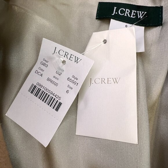 Vintage J.Crew Coat Women 6 Wool Cashmere Work Over Jacket Thinsulate Retro Core - Picture 12 of 16